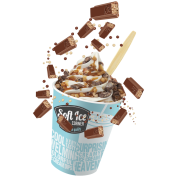Shuffle Caramel KitKat,Soft Ice Corner;4,95